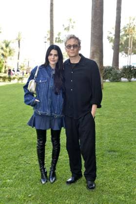 Ruby O. Fee und Matthias Schweighoefer bei dem Medienboard-Empfang bei den 77 th Filnfestspielen in Cannes 18.05.2024