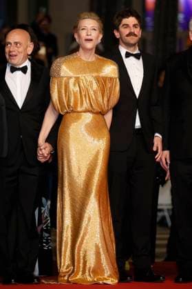 Rolando Ravello, Cate Blanchett und Evan Johnson bei der Premiere des Kinofilms Rumours auf dem Festival de Cannes 2024 77. Internationale Filmfestspiele von Cannes im Palais des Festivals. Cannes, 18.05.2024