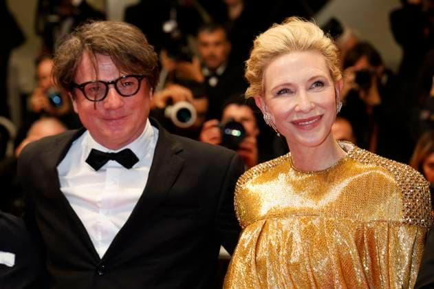 Philipp Kreuzer und Cate Blanchett bei der Premiere des Kinofilms Rumours auf dem Festival de Cannes 2024 77. Internationale Filmfestspiele von Cannes im Palais des Festivals. Cannes, 18.05.2024