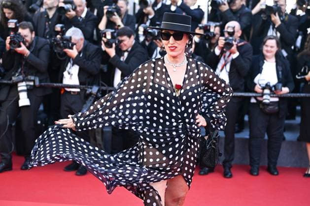 77eme Festival International du Film de Cannes Marche du film Emilia Perez 77th International Cannes Film Festival Red carpet of Emilia Perez movie Festival de Cannes 2024 77e Ã dition Montee Emilia Perez Rossy De Palma 305160 2024 05 18 Cannes France  Copyright: xLionelxGuericolas MPPx STAR_305160_085