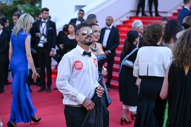 77eme Festival International du Film de Cannes Marches du film Emilia Perez 77th International Cannes Film Festival Red carpet of Emilia Perez movie Festival de Cannes 2024 77e Ã dition Montee Emilia Perez 305160 2024 05 18 Cannes France  Copyright: xLionelxGuericolas MPPx STAR_305160_101