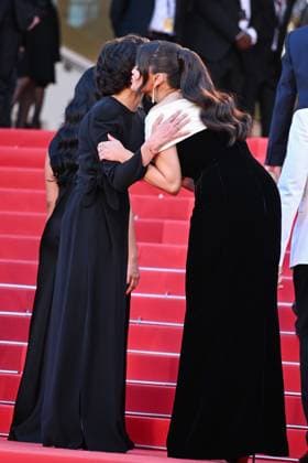 77eme Festival International du Film de Cannes Marches du film Emilia Perez 77th International Cannes Film Festival Red carpet of Emilia Perez movie Festival de Cannes 2024 77e Ã dition Montee Emilia Perez Rachida Dati, Selena Gomez 305160 2024 05 18 Cannes France  Copyright: xLionelxGuericolas MPPx STAR_305160_178