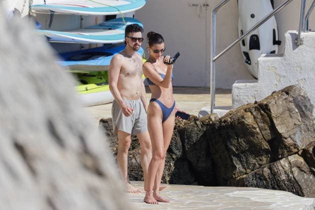 Bella Hadid At Eden Roc - Antibes Bella Hadid at Eden Roc hotel in Antibes, France on May 18, 2024, during the 77th annual Cannes film festival. Photo by ABACAPRESS.COM Antibes France  Copyright: xABACAx