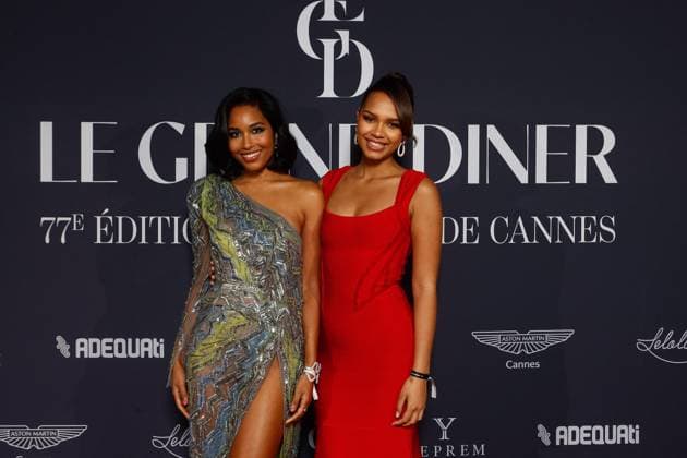 Photocall for the Grand Diner gala evening at the Palais Bulles in ThÃ oule sur mer ClÃ mence Botino miss France 2020 , Indira Ampiot miss France 2023 Photocall of the gala evening Le Grand Diner at the Palais Bulles in ThÃ oule sur mer during the 77th Cannes International Film Festival on May 18, 2024 Christophe Clovis Bestimage Photocall of the gala evening Le Grand Diner at the Palais Bulles in ThÃ oule sur mer during the 77th Cannes International Film Festival on May 18, 2024  Copyright: xChristophexClovisx xBestimagexChristophexClovisx xBestimagex