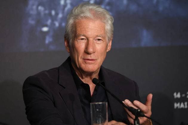 Cannes - Oh, Canada Press Conference Richard Gere attending Oh, Canada press conference during the 77th annual Cannes Film Festival at the Palais des Festivals, in Cannes France, on May 18 2024. Photo by JM Haedrich Pool ABACAPRESS.COM Cannes France  Copyright: xPool ABACAx