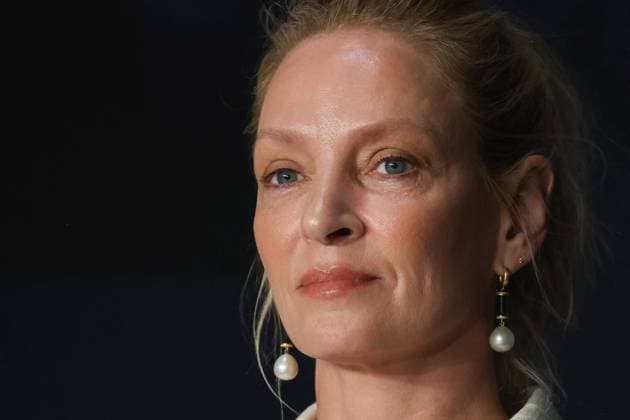 Entertainment Themen der Woche KW20 Cannes - Oh, Canada Press Conference Uma Thurman attending Oh, Canada press conference during the 77th annual Cannes Film Festival at the Palais des Festivals, in Cannes France, on May 18 2024. Photo by JM Haedrich Pool ABACAPRESS.COM Cannes France  Copyright: xPool ABACAx