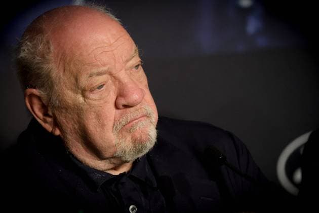 Cannes - Oh, Canada Press Conference Paul Schrader attending Oh, Canada press conference during the 77th annual Cannes Film Festival at the Palais des Festivals, in Cannes France, on May 18 2024. Photo by JM Haedrich Pool ABACAPRESS.COM Cannes France  Copyright: xPool ABACAx