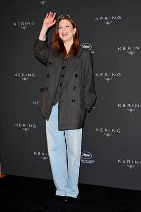 Cannes, 77th Cannes Film Festival 2024, Kering - Talk Women in motion - talk with Julianne Moore Cannes, 77th Cannes Film Festival 2024, Kering - Talk Women in motion - talk with Julianne Moore Cannes France  Copyright: xIPA ABACAx