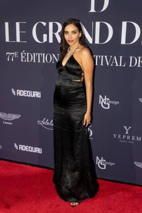 Cannes - Le Grand Diner Gala - Theoule sur Mer Sara Arfoui at the Grand Dinner for the 77th edition of the Cannes Film Festival around a gala with the artist Slimane in the exceptional setting of Pierre Cardin s Palais Bulles in ThÃ oule-sur-Mer, France, on Saturday, May 18, 2024.. Photo by Cyril CHATEAU ABACAPRESS.COM  Copyright: xChateauxCyril ABACAx
