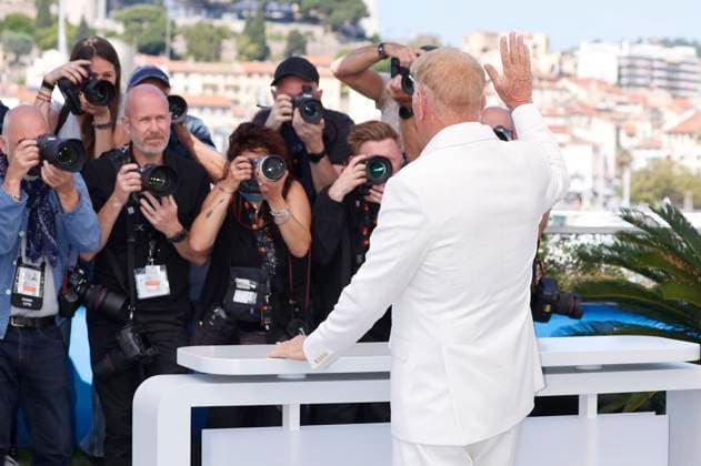 Kevin Costner beim Photocall zum Kinofilm Horizon: An American Saga auf dem Festival de Cannes 2024 77. Internationale Filmfestspiele von Cannes am Palais des Festivals. Cannes, 19.05.2024