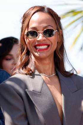 Zoe Saldana beim Photocall zum Kinofilm Emilia Perez auf dem Festival de Cannes 2024 77. Internationale Filmfestspiele von Cannes am Palais des Festivals. Cannes, 19.05.2024