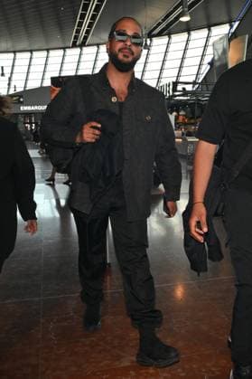 Cannes 2024 Celebs Nice Airport Slimane at Nice airport ahead of the 77th Cannes Film Festival in Nice, France on May 19, 2024. Photo by Julien Reynaud APS-Medias ABACAPRESS.COM Nice France  Copyright: xReynaudxJulien APS-Medias ABACAx