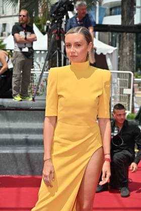 Cannes, France: Cannes, 77th Cannes Film Festival 2024, Red Carpet Limonov - The Ballad In the photo: Nataly Osmann Cannes France  - ZUMAp169 20240519_zea_p169_842 Copyright: xManuelexMangiarottix