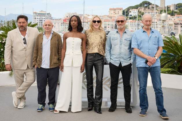 Photocall du film Rumours lors du 77eme Festival International du Film de Cannes Denis MÃ nochet, Rolando Ravello, Nikki Amuka Bird, Cate Blanchett, Roy Dupuis et Charles Dance Photocall du film Rumours lors du 77eme Festival International du Film de Cannes le 19 mai 2024 Jacovides Moreau Bestimage Photocall for the film Rumours at the 77th Cannes International Film Festival on 19 May 2024 Cannes France  Copyright: xJACOVIDES-MOREAUx xBESTIMAGExJACOVIDES-MOREAUx xBESTIMAGEx