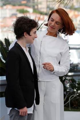 Le Proces Du Chien (Dog On Trial) photocall in Cannes CANNES, FRANCE - MAY 19: Laetitia Dosch and Tom Fiszelson at the Le Proces Du Chien (Dog On Trial) photocall, at the 77th annual Cannes Film Festival at Palais des Festivals on May 19, 2024 in Cannes, France. CAP GOL GOL Cannes Provence-Alpes-CÃ te d Azur France Copyright: xRickxGold CapitalxPicturesx