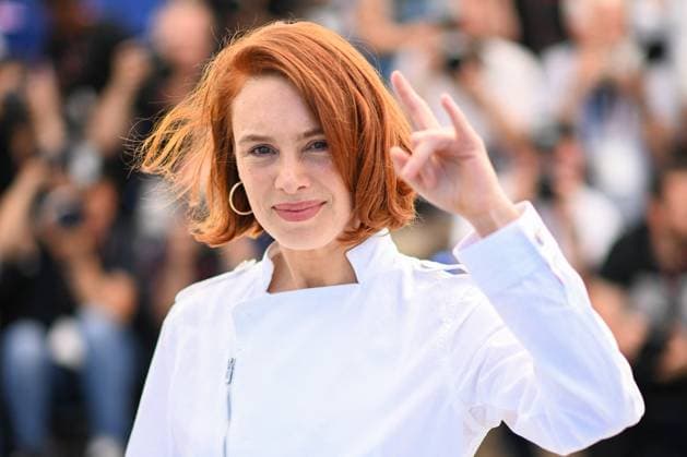 Cannes Le Proces Du Chien Photocall Laetitia Dosch attending the Le Proces Du Chien Photocall as part of the 77th Cannes International Film Festival in Cannes, France on May 19, 2024. Photo by Aurore Marechal ABACAPRESS.COM Cannes France  Copyright: xMarechalxAurore ABACAx