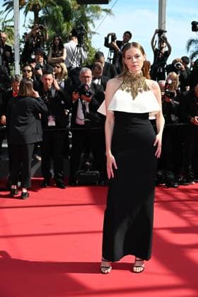 Cannes, 77th Cannes Film Festival 2024, Day 6 - Red Carpet Limonov - The Ballad Silvia Damiani, Tomas Arana Cannes, 77th Cannes Film Festival 2024, Day 6 - Red Carpet Limonov - The Ballad Silvia Damiani, Tomas Arana - -  Copyright: xIPA ABACAx