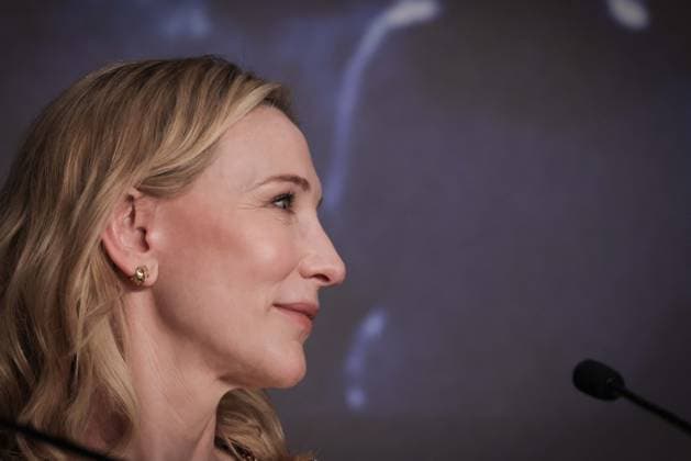 Cannes Rumours Press Conference DB Cate Blanchett attends the Rumours press conference ahead of the 77th annual Cannes Film Festival at Palais des Festivals on May 19, 2024 in Cannes, France. Photo by David Boyer ABACAPRESS.COM Cannes France  Copyright: xBoyerxDavid ABACAx