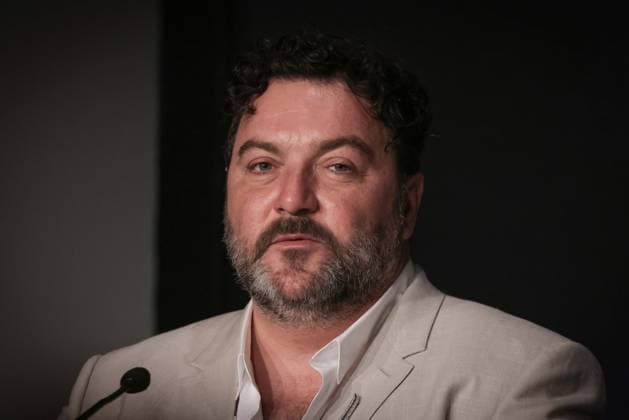 Cannes Rumours Press Conference DB Denis Menochet attends the Rumours press conference ahead of the 77th annual Cannes Film Festival at Palais des Festivals on May 19, 2024 in Cannes, France. Photo by David Boyer ABACAPRESS.COM Cannes France  Copyright: xBoyerxDavid ABACAx