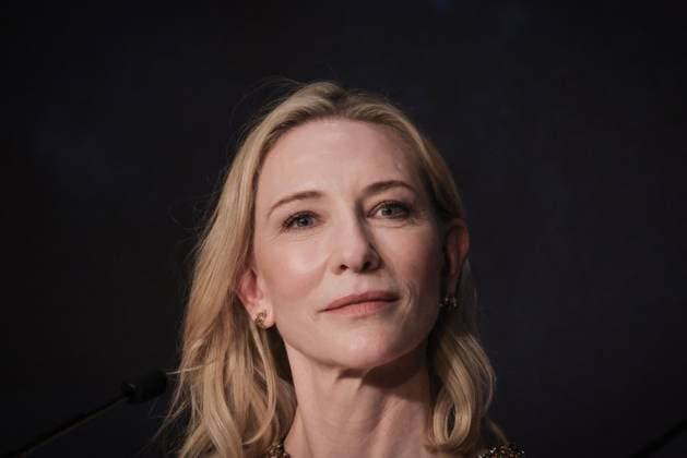 Cannes Rumours Press Conference DB Cate Blanchett attends the Rumours press conference ahead of the 77th annual Cannes Film Festival at Palais des Festivals on May 19, 2024 in Cannes, France. Photo by David Boyer ABACAPRESS.COM Cannes France  Copyright: xBoyerxDavid ABACAx