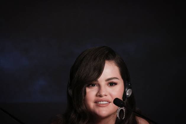 Cannes Emilia Perez Press Conference DB Selena Gomez attending the Emilia Perez press conference ahead of the 77th annual Cannes Film Festival at Palais des Festivals on May 19, 2024 in Cannes, France. Photo by Davids Boyer ABACAPRESS.COM Cannes France  Copyright: xBoyerxDavid ABACAx