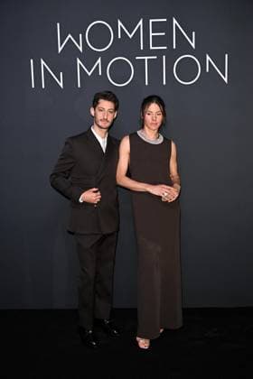 Cannes, 77th Cannes Film Festival 2024, 2024 Kering, Women in motion Awards and Cannes Film Festival Presidential Dinner. Cannes, 77th Cannes Film Festival 2024, 2024 Kering, Women in motion Awards and Cannes Film Festival Presidential Dinner. in the photo Pierre Niney, Natasha Andrews Cannes France  Copyright: xIPA ABACAx