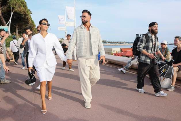 Cannes - Nabilla Benattia And Thomas Vergara At The Martinez Nabilla Benattia, Thomas Vergara are spotted at Hotel Martinez during the 77th Cannes Film Festival on May 19, 2024 in Cannes, France. Photo by Marco Piovanotto ABACAPRESS.COM Cannes France  Copyright: xPiovanottoxMarco ABACAx