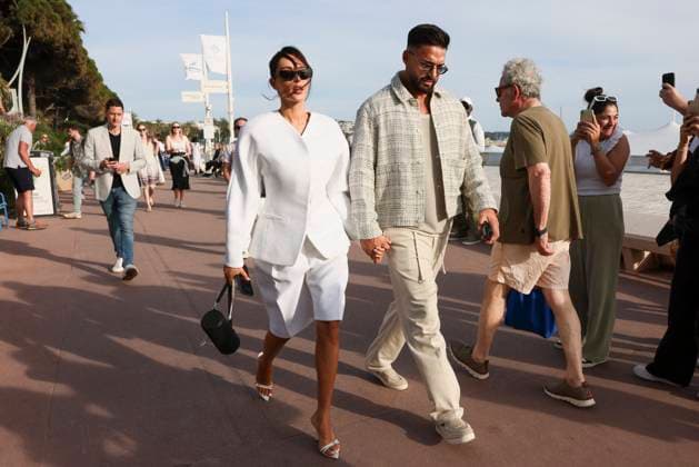 Cannes - Nabilla Benattia And Thomas Vergara At The Martinez Nabilla Benattia, Thomas Vergara are spotted at Hotel Martinez during the 77th Cannes Film Festival on May 19, 2024 in Cannes, France. Photo by Marco Piovanotto ABACAPRESS.COM Cannes France  Copyright: xPiovanottoxMarco ABACAx