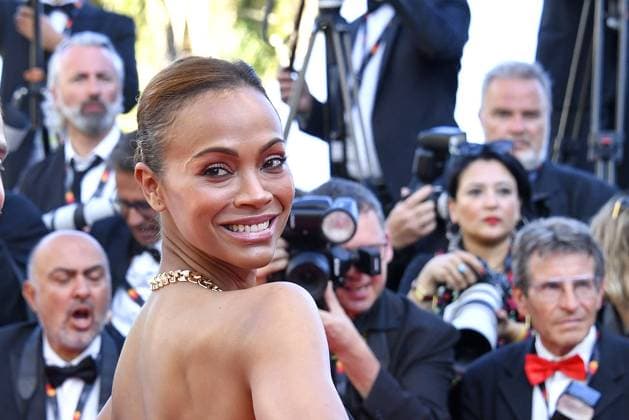 Zoe Saldana bei der Emilia Perez Film Premiere am 18.05.2024 in Cannes Cannes Film Festival 2024 -Emilia Perez Filmpremiere