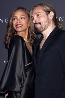 Photocall of the Women in Motion dinner by the Kering group, Place de la Castre, at the 77th annual Cannes Film Festival Marco Perego and his wife Zoe Saldana Photocall of the Women in Motion dinner by the Kering group, Place de la Castre, during the 77eme Festival International du Film de Cannes on May 19, 2024 Olivier Borde Bestimage Photocall 2024 Kering Women In Motion Awards and Cannes Film Festival Presidential Dinner at the 77th annual Cannes Film Festival at the Place de la Castre on May 19, 2024 in Cannes, France Cannes France  Copyright: xOLIVIERxBORDEx xBESTIMAGExOLIVIERxBORDEx xBESTIMAGEx