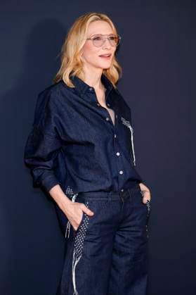 Cate Blanchett beim Kering Women in Motion Talk auf dem Festival de Cannes 2024 77. Internationale Filmfestspiele von Cannes im Majestic Hotel. Cannes, 20.05.2024