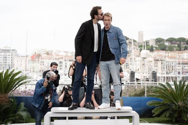 Annual Cannes Film Festival - En Fanfare Photocall - Cannes DN Pierre Lottin and Benjamin Lavernhe attend the En Fanfare (The Marching Band) Photocall at the 77th annual Cannes Film Festival at Palais des Festivals on May 20, 2024 in Cannes, France. Photo by David NIVIERE ABACAPRESS.COM CANNES France  Copyright: xNivierexDavid ABACAPRESS.COMx