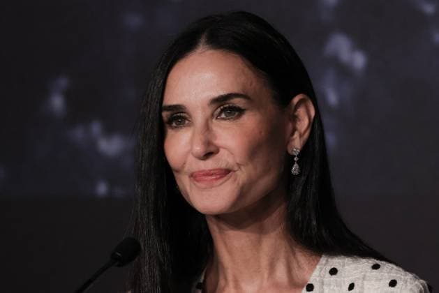 Cannes The Substance Press Conference DB Demi Moore during The Substance press conference ahead of the 77th annual Cannes Film Festival at Palais des Festivals on May 20, 2024 in Cannes, France. Photo by Davids Boyer ABACAPRESS.COM Cannes France  Copyright: xBoyerxDavid ABACAx