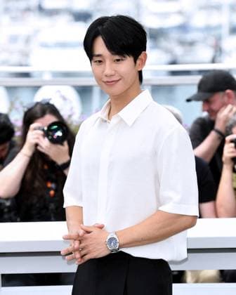 77th Cannes Film Festival 2024, Photocall film Veteran 2 (I, The Executioner) Cannes, 77th Cannes Film Festival 2024 Photocall film Veteran 2 (I, The Executioner) In the photo: Jung Hae-in Cannes France  Copyright: xIPA ABACAx