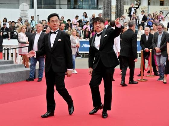 Cannes, 77th Cannes Film Festival 2024, Sixth evening - red carpet Palma d Or Studio Ghibli Cannes, 77th Cannes Film Festival 2024, Sixth evening - red carpet Palma d Or Studio Ghibli - In the photo: Goro Miyazaki and Kenichi Yoda Cannes France  Copyright: xIPA ABACAx