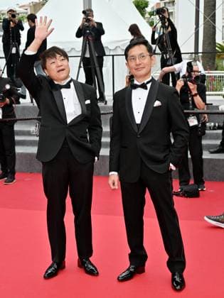 Cannes, 77th Cannes Film Festival 2024, Sixth evening - red carpet Palma d Or Studio Ghibli Cannes, 77th Cannes Film Festival 2024, Sixth evening - red carpet Palma d Or Studio Ghibli - In the photo: Goro Miyazaki and Kenichi Yoda Cannes France  Copyright: xIPA ABACAx