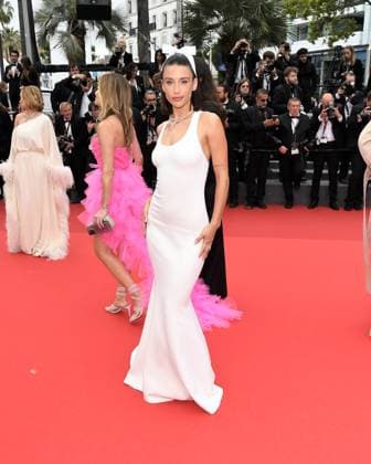 Cannes, 77th Cannes Film Festival 2024, Red carpet film The Apprentice In the photo: Maria Pedraza  Copyright: xAlbertoxTerenghix xipa-agency.nex xPoolxPhotoxEventsx03x IPA_Agency_IPA46311632