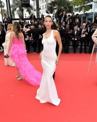 Cannes, 77th Cannes Film Festival 2024, Red carpet film The Apprentice In the photo: Maria Pedraza  Copyright: xAlbertoxTerenghix xipa-agency.nex xPoolxPhotoxEventsx03x IPA_Agency_IPA46311637