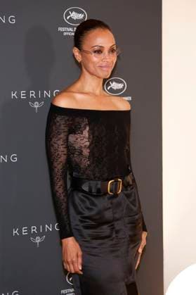 Zoe Saldana beim Kering Women in Motion Talk auf dem Festival de Cannes 2024 77. Internationale Filmfestspiele von Cannes im Majestic Hotel. Cannes, 20.05.2024