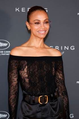 Zoe Saldana beim Kering Women in Motion Talk auf dem Festival de Cannes 2024 77. Internationale Filmfestspiele von Cannes im Majestic Hotel. Cannes, 20.05.2024