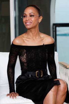 Zoe Saldana beim Kering Women in Motion Talk auf dem Festival de Cannes 2024 77. Internationale Filmfestspiele von Cannes im Majestic Hotel. Cannes, 20.05.2024