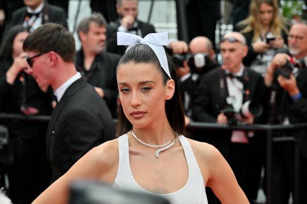 Cannes, 77th Cannes Film Festival 2024 Red Carpet The Apprentice Pictured: Maria Pedraza  Copyright: xAlbertoxTerenghi xipa-agency.netx x xipa-agencyxnetx IPA_Agency_IPA46311850