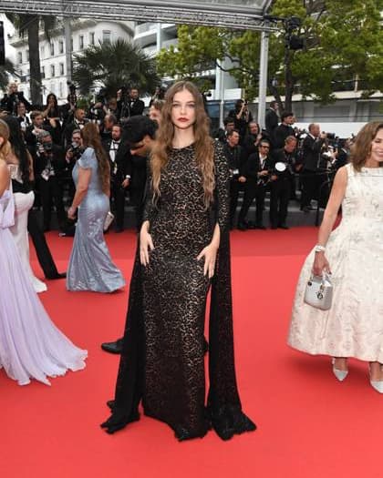 Cannes, 77th Cannes Film Festival 2024, Red carpet film The Apprentice In the photo: Barbara Palvin  Copyright: xAlbertoxTerenghix xipa-agency.nex xPoolxPhotoxEventsx03x IPA_Agency_IPA46312972