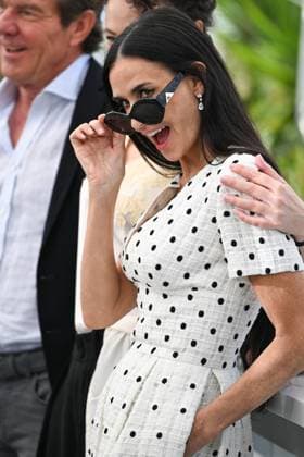 77eme Festival International du Film de Cannes Photocall du film 77th International Cannes Film Festival Photocall THE SUBSTANCE DEMI MOORE 305236 2024 05 20 Cannes France  Copyright: xSergexArnalx xStarfacex STAR_305236_002