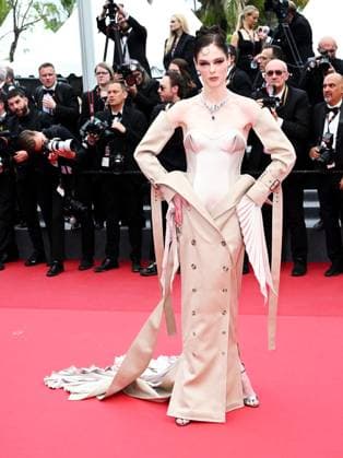 Cannes, 77th Cannes Film Festival 2024, Seventh evening - Red carpet film The Apprentice - In the photo: Coco Rocha  Copyright: xSimonexComix xipa-agency.netx xPoolxPhotoxEventsx03x IPA_Agency_IPA46314482