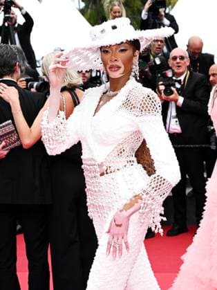 Entertainment Bilder des Tages Cannes, 77th Cannes Film Festival 2024, Seventh evening - Red carpet film The Apprentice - In the photo: Winnie Harlow  Copyright: xSimonexComix xipa-agency.netx xPoolxPhotoxEventsx03x IPA_Agency_IPA46314560