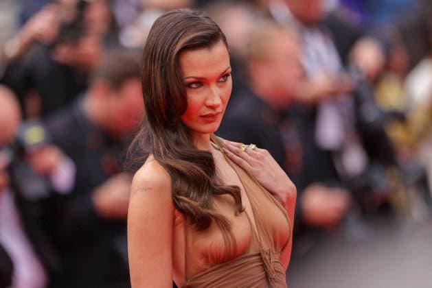 Cannes - The Apprentice Red Carpet Bella Hadid attend the The Apprentice Red Carpet at the 77th annual Cannes Film Festival at Palais des Festivals on May 20, 2024 in Cannes, France Photo by Shootpix ABACAPRESS.COM Cannes France  Copyright: xShootpix ABACAx