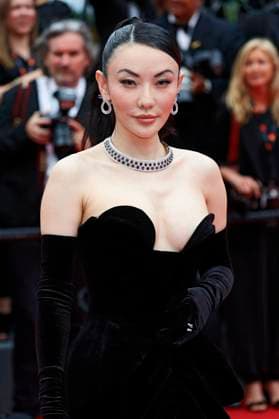 Jessica Wang bei der Premiere des Kinofilms The Apprentice auf dem Festival de Cannes 2024 77. Internationale Filmfestspiele von Cannes im Palais des Festivals. Cannes, 20.05.2024
