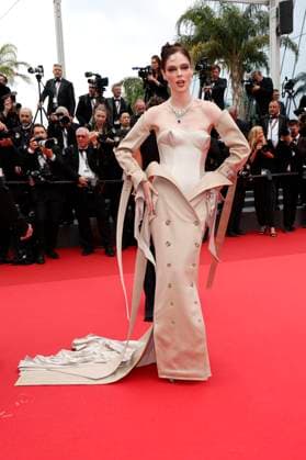 Coco Rocha bei der Premiere des Kinofilms The Apprentice auf dem Festival de Cannes 2024 77. Internationale Filmfestspiele von Cannes im Palais des Festivals. Cannes, 20.05.2024