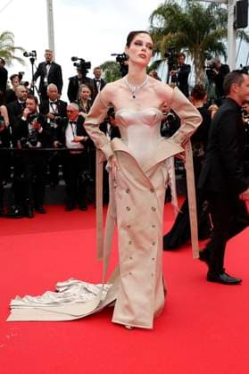 Coco Rocha bei der Premiere des Kinofilms The Apprentice auf dem Festival de Cannes 2024 77. Internationale Filmfestspiele von Cannes im Palais des Festivals. Cannes, 20.05.2024